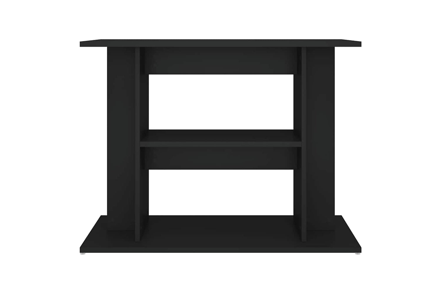 vidaXL 833576 Aquarium Stand Black 80x35x60cm Engineered Wood-3