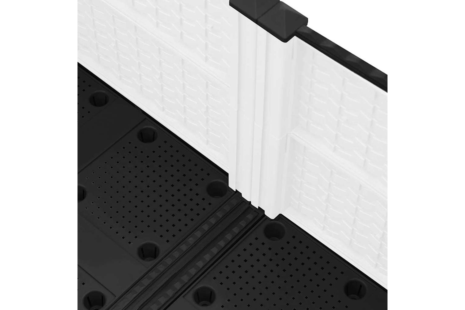 vidaXL Raised Bed 80x80x38cm Polypropylene-6