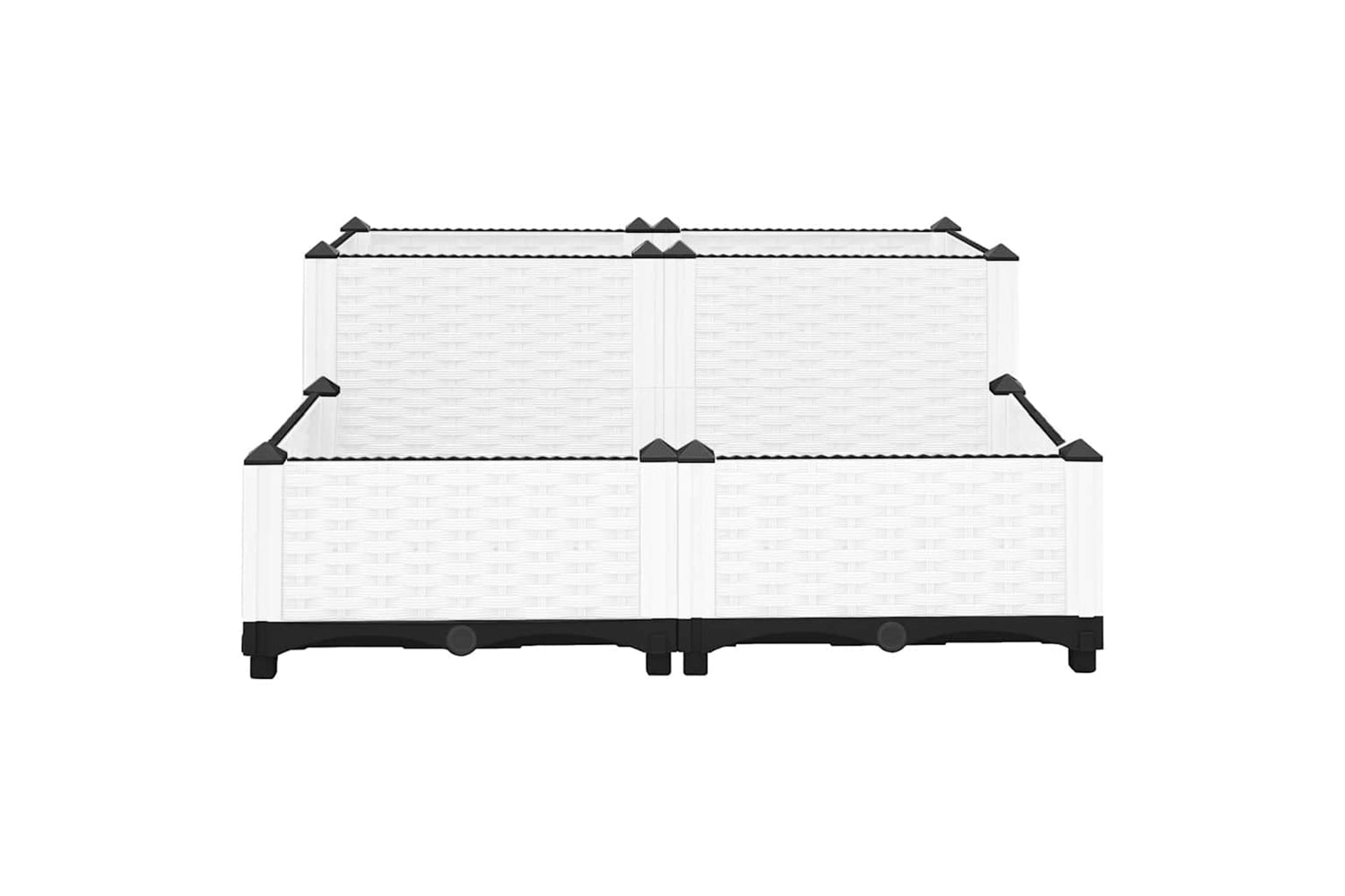 vidaXL Raised Bed 80x80x38cm Polypropylene-3
