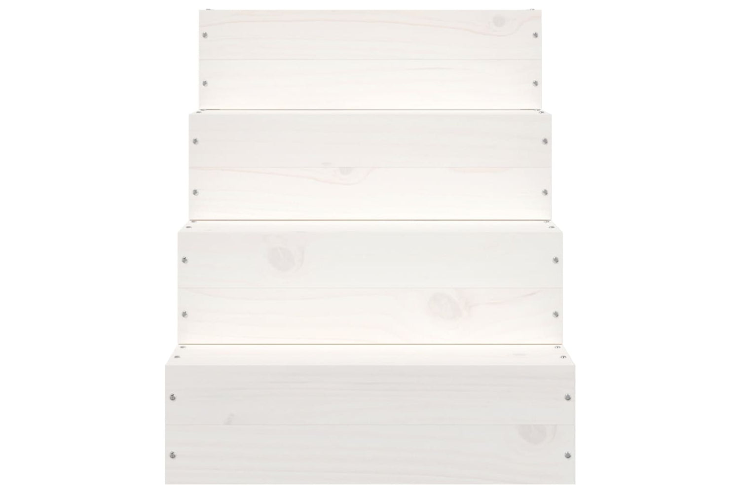 vidaXL 822467 Pet Stair White 40x49x47cm Solid Wood Pine-3