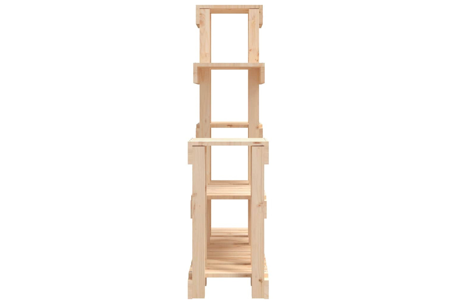 vidaXL 822102 Plant Stand 92x25x97cm Solid Wood Pine-5