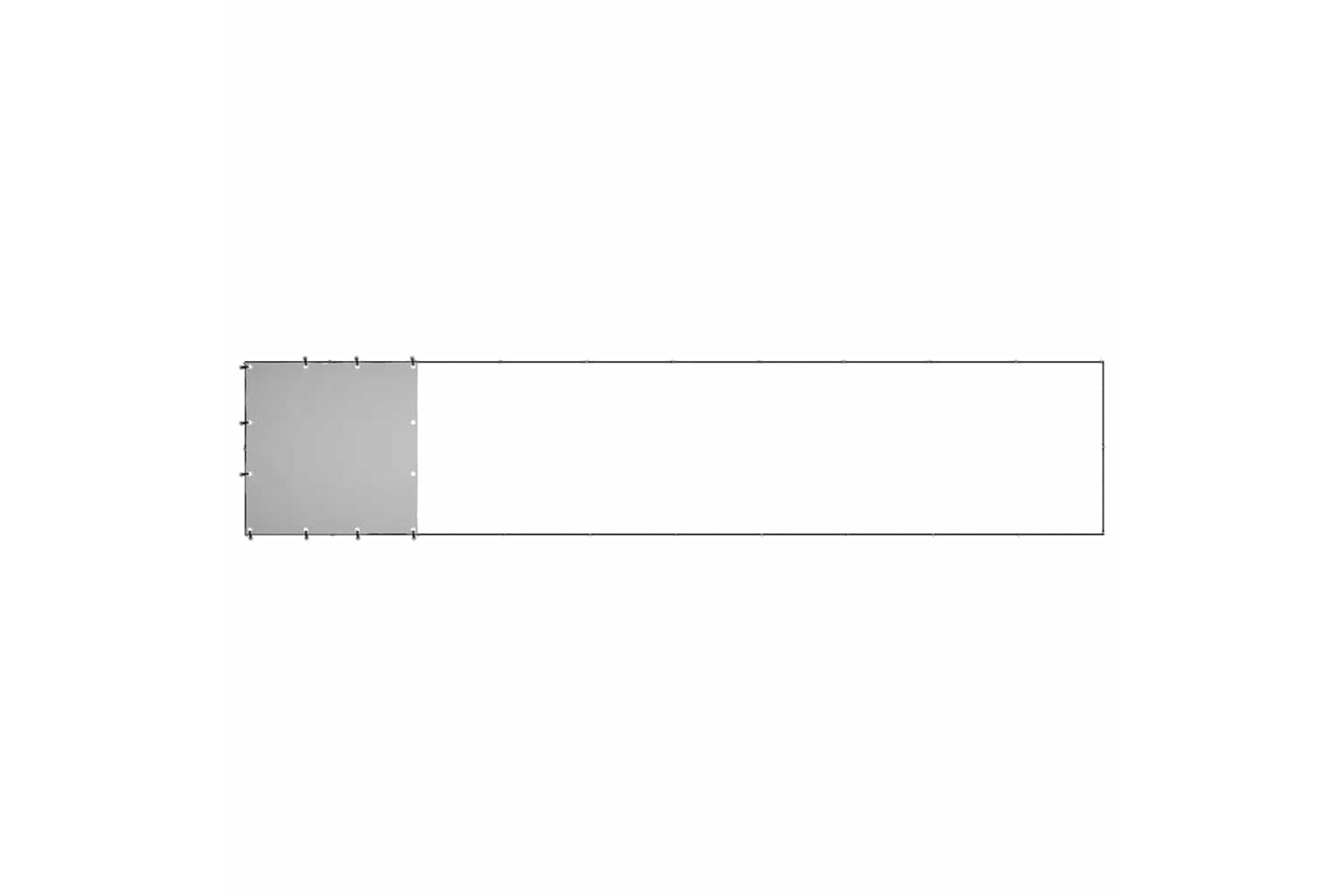 Vidaxl 3082201 Dog Kennel Black 6.05 M2 Steel-5