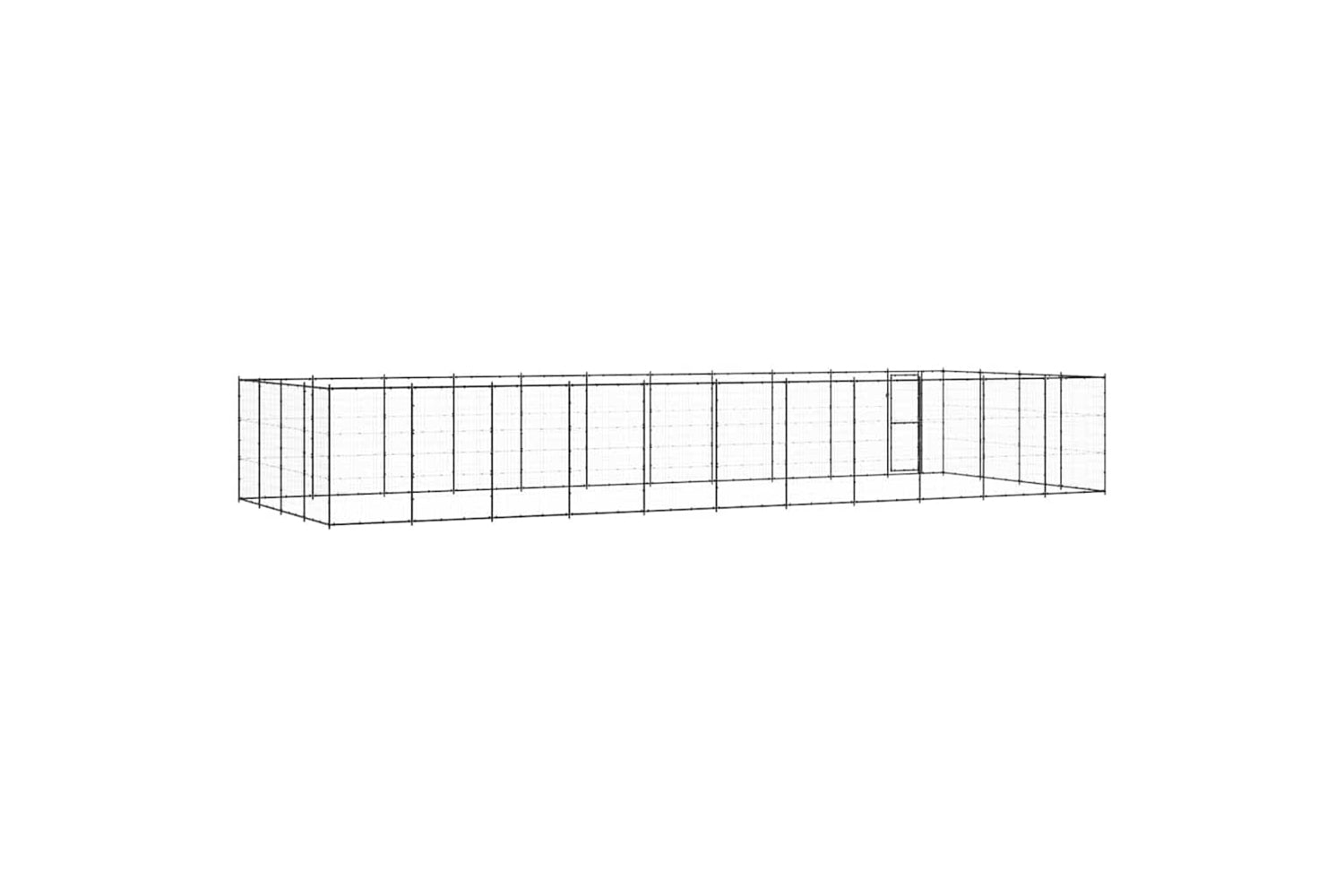 Vidaxl 3082317 Outdoor Dog Kennel Steel 53.24 M2-5