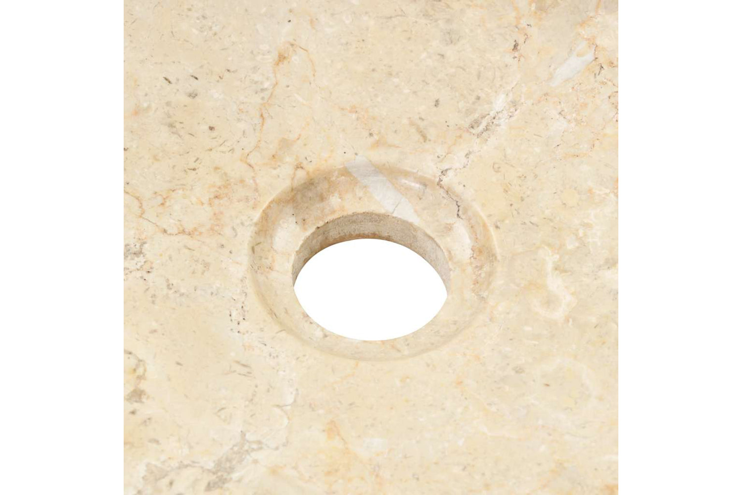 vidaXL 142767 Sink 40x12cm Marble Cream-7