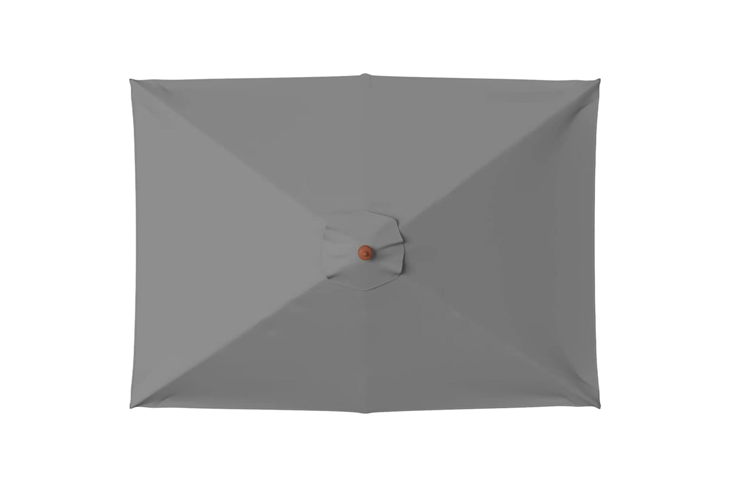 vidaXL 44535 Outdoor Parasol With Wooden Pole 150x200cm Anthracite-3