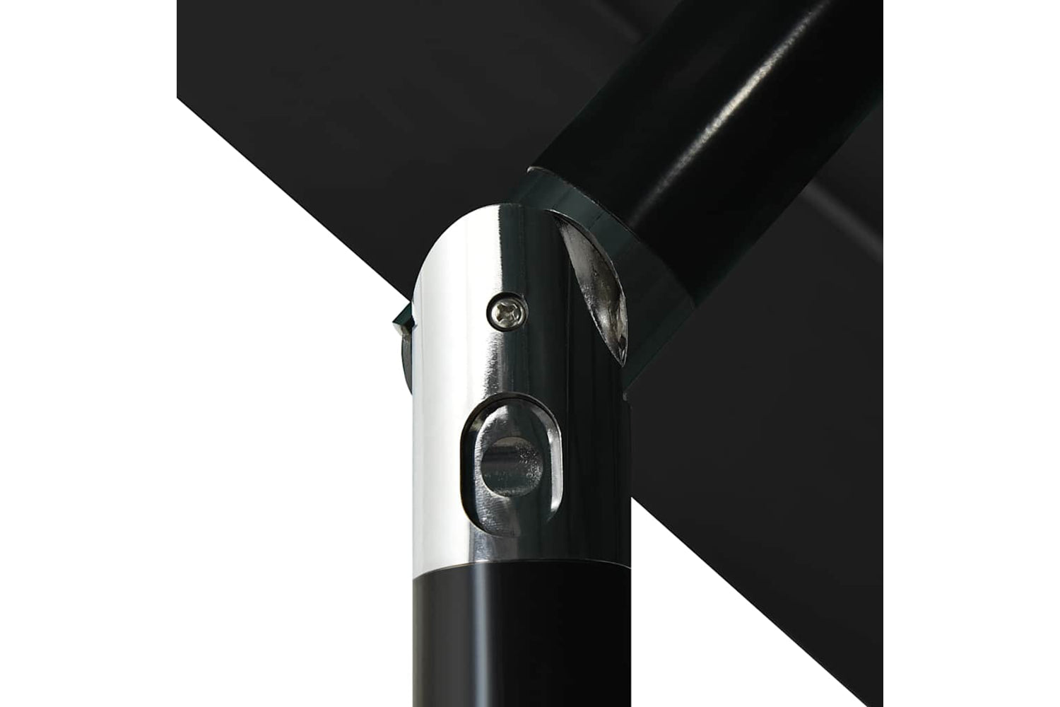 Vidaxl 313882 3-tier Parasol With Aluminium Pole Black 3.5 M-6