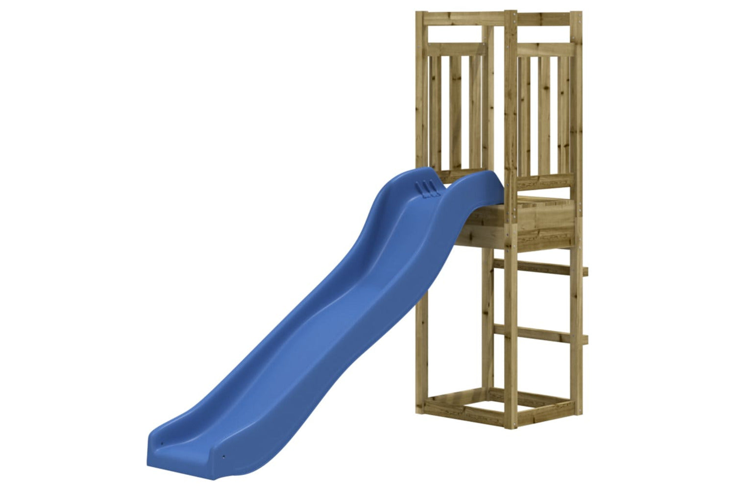 Vidaxl 3155944 Playhouse With Slide Impregnated Wood Pine-3