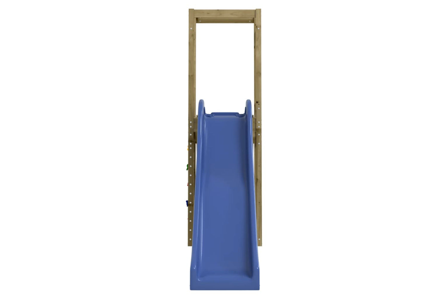 Vidaxl 3155914 Playhouse With Slide Rockwall Impregnated Wood Pine-4