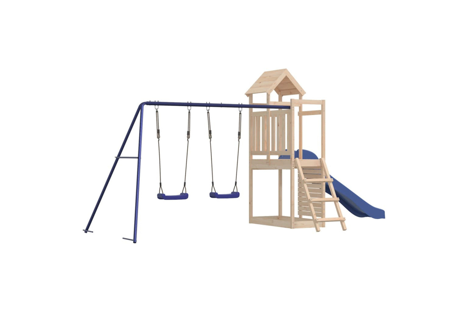Vidaxl Outdoor Playset Solid Wood Pine-3