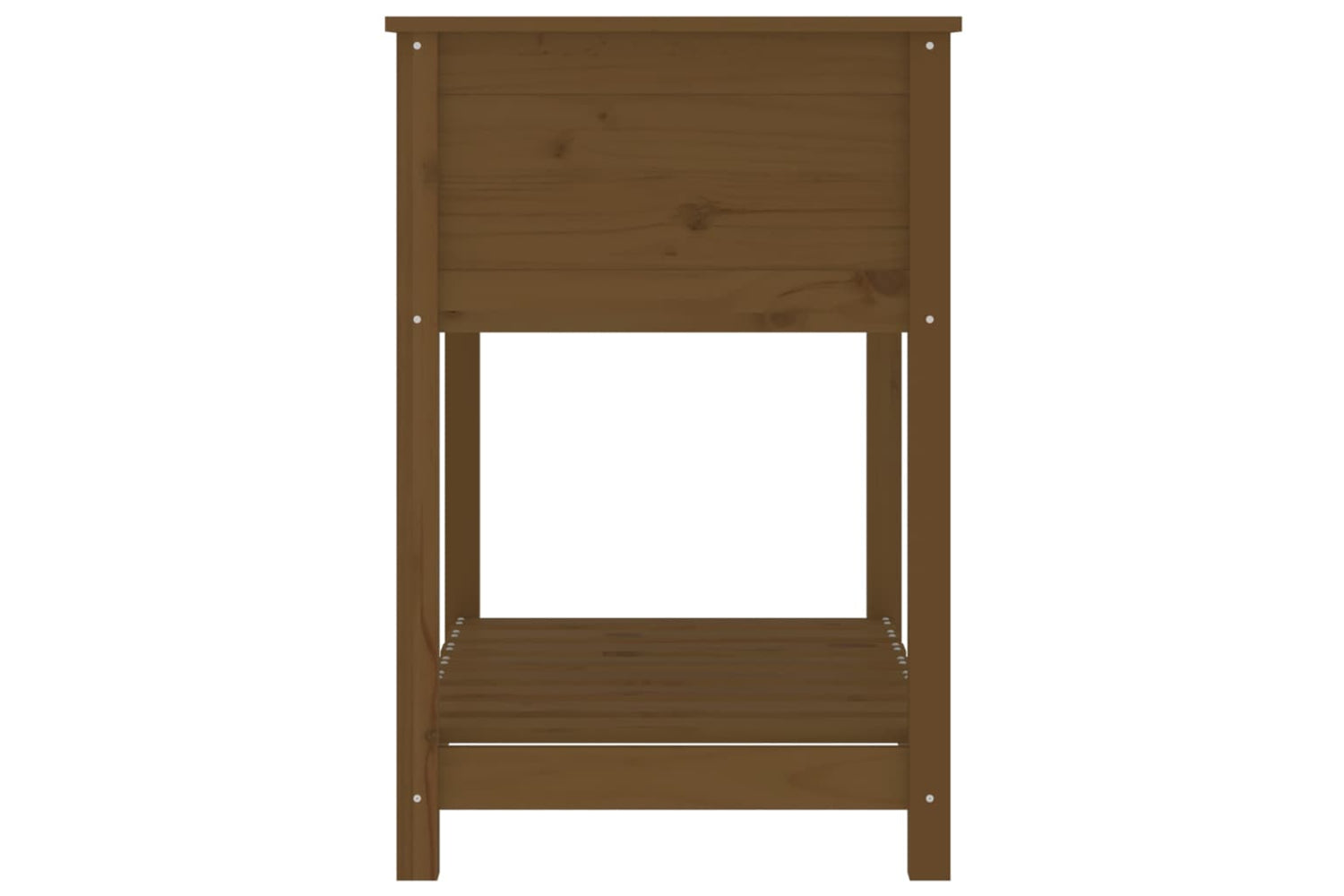 vidaXL 823783 Planter With Shelf Honey Brown 82.5x54x81cm Solid Wood Pine-5