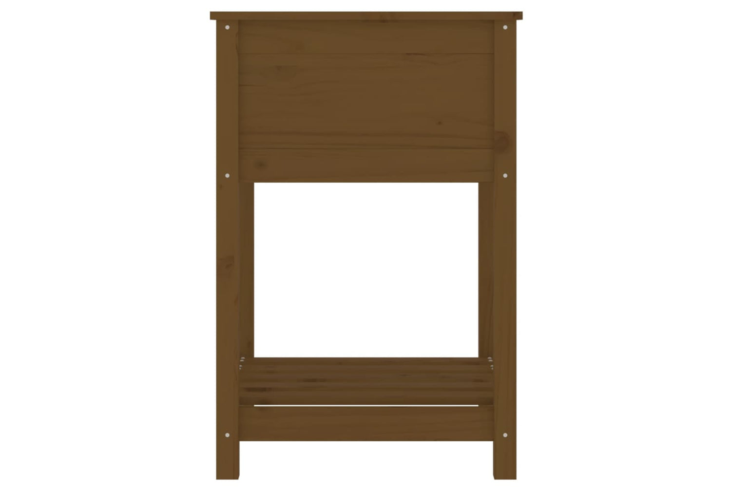 vidaXL 823776 Planter With Shelf Honey Brown 54x54x81cm Solid Wood Pine-5