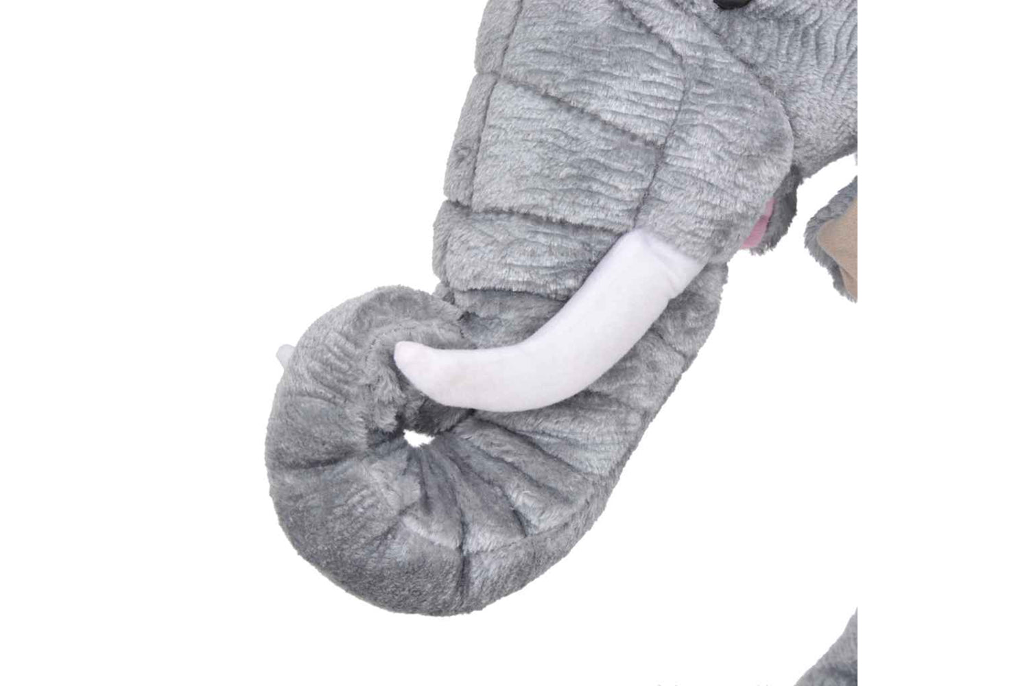 vidaXL 91334 Standing Plush Toy Elephant Grey Xxl-3