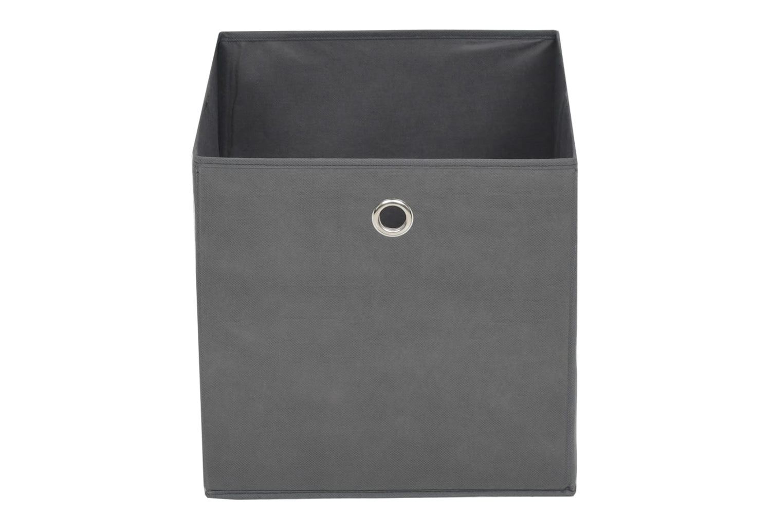 vidaXL 245747 Storage Boxes 4 Pcs Non-woven Fabric 32x32x32cm Grey-3