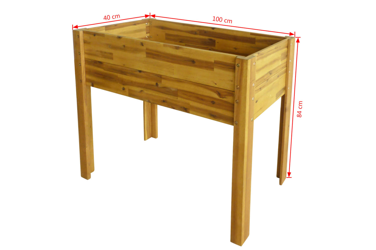 Vidaxl 43794 Raised Garden Raised Bed Solid Acacia Wood-7