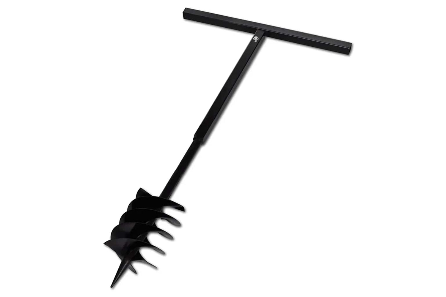 vidaXL 270533 Ground Drill With Handle 180mm With Extension Tube 13 M Steel-6