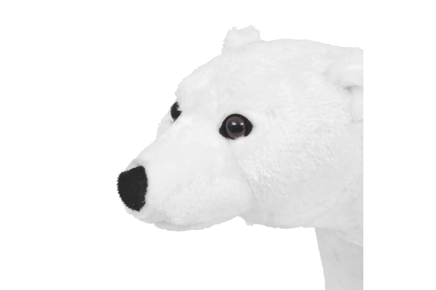 vidaXL 91337 Standing Plush Toy Polar Bear White Xxl-3