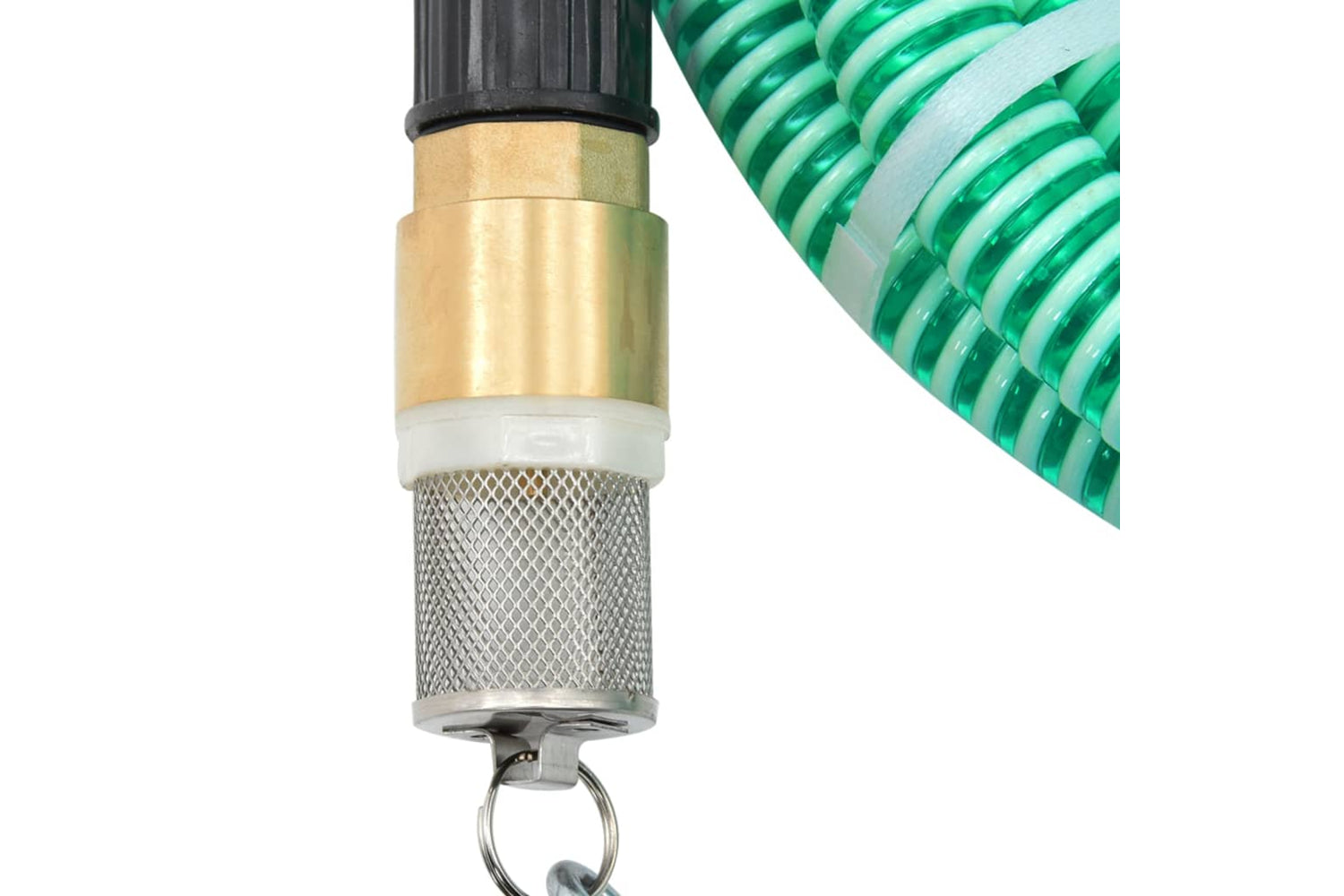 vidaXL 151053 Suction Hose With Brass Connectors 25 M 25mm Green-2