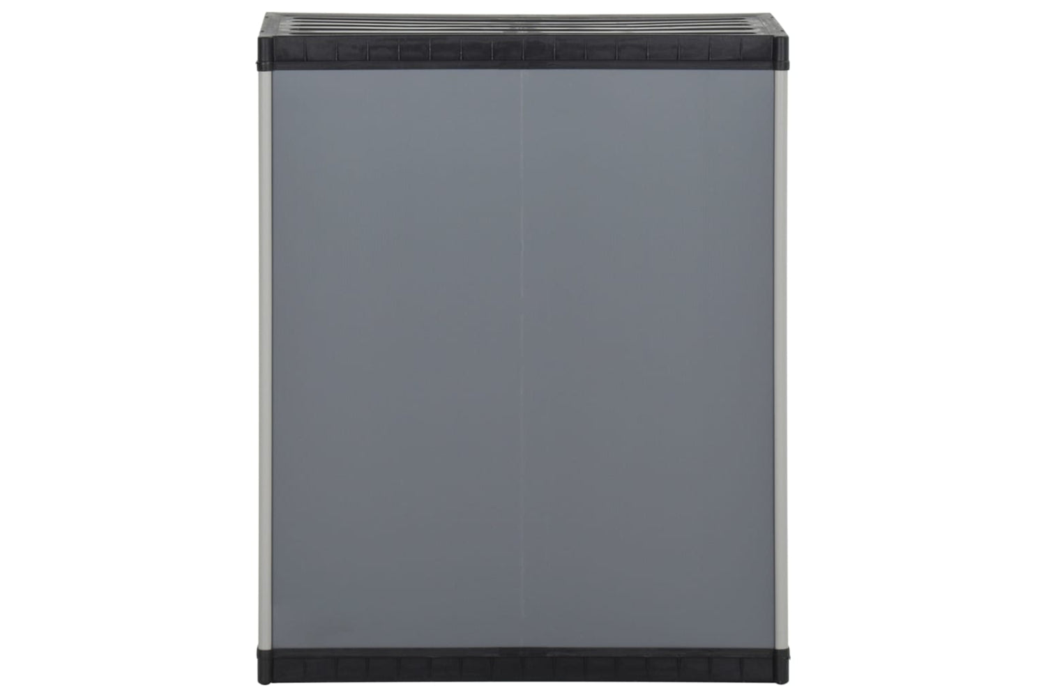 vidaXL 340987 Garden Waste Cabinet Grey And Black 68x40x85cm Pp-5