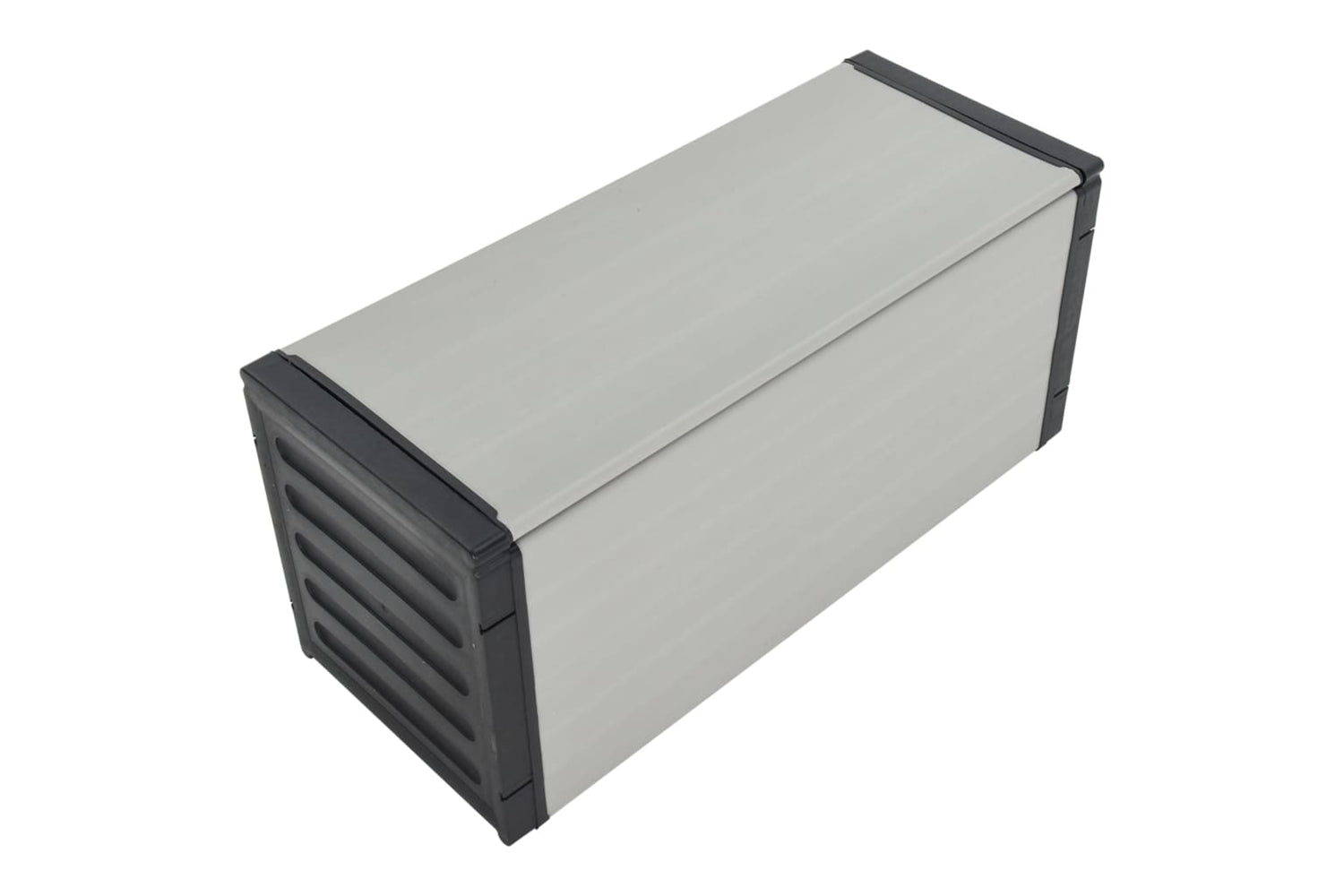vidaXL 340988 Garden Waste Basket Grey 85x34x40cm-5