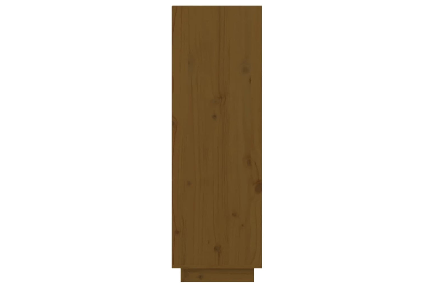 vidaXL 813553 Shoe Cabinet Honey Brown 60x34x105cm Solid Wood Pine-6
