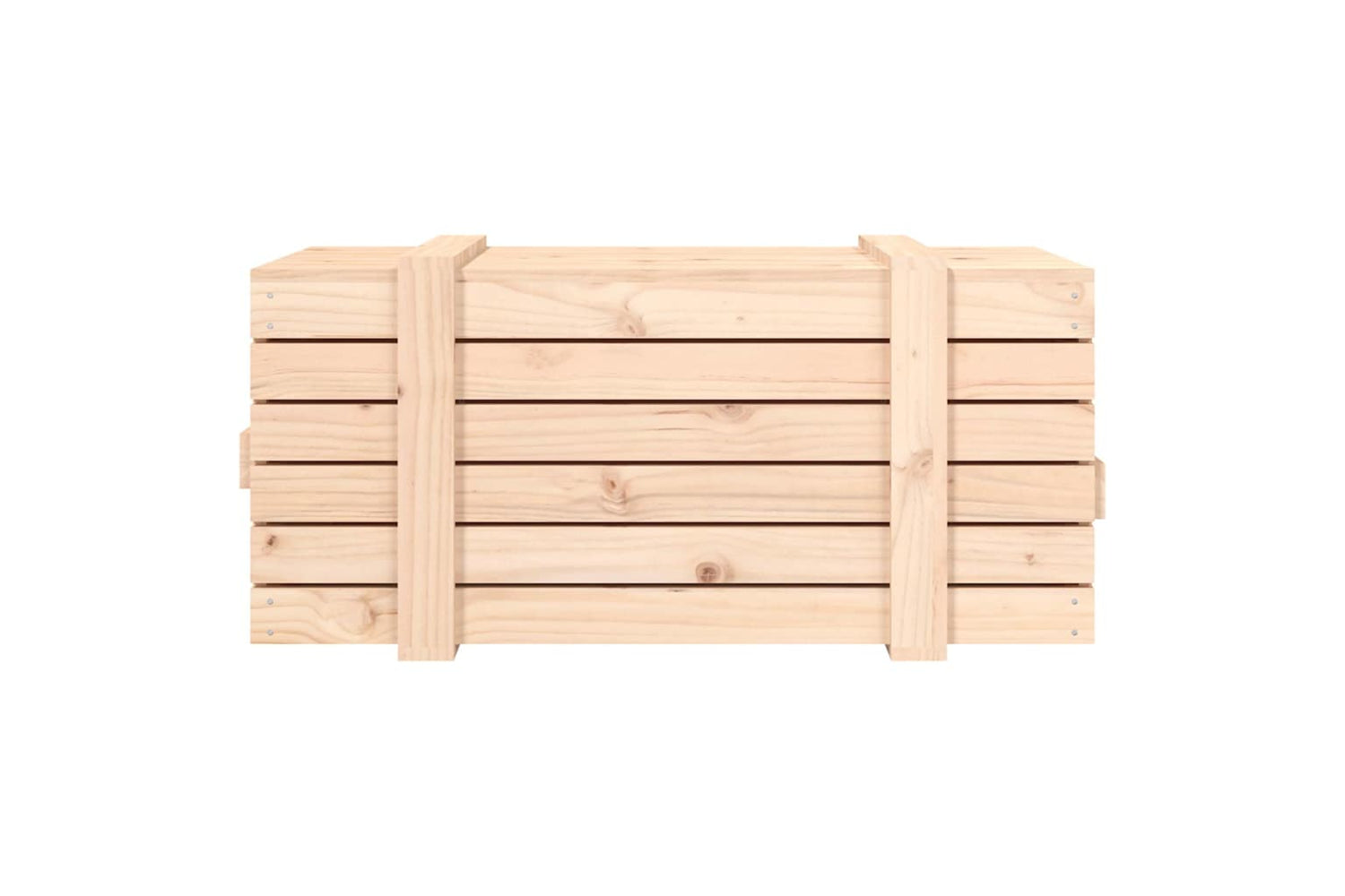 vidaXL 824998 Storage Box 91x40.5x42cm Solid Wood Pine-6