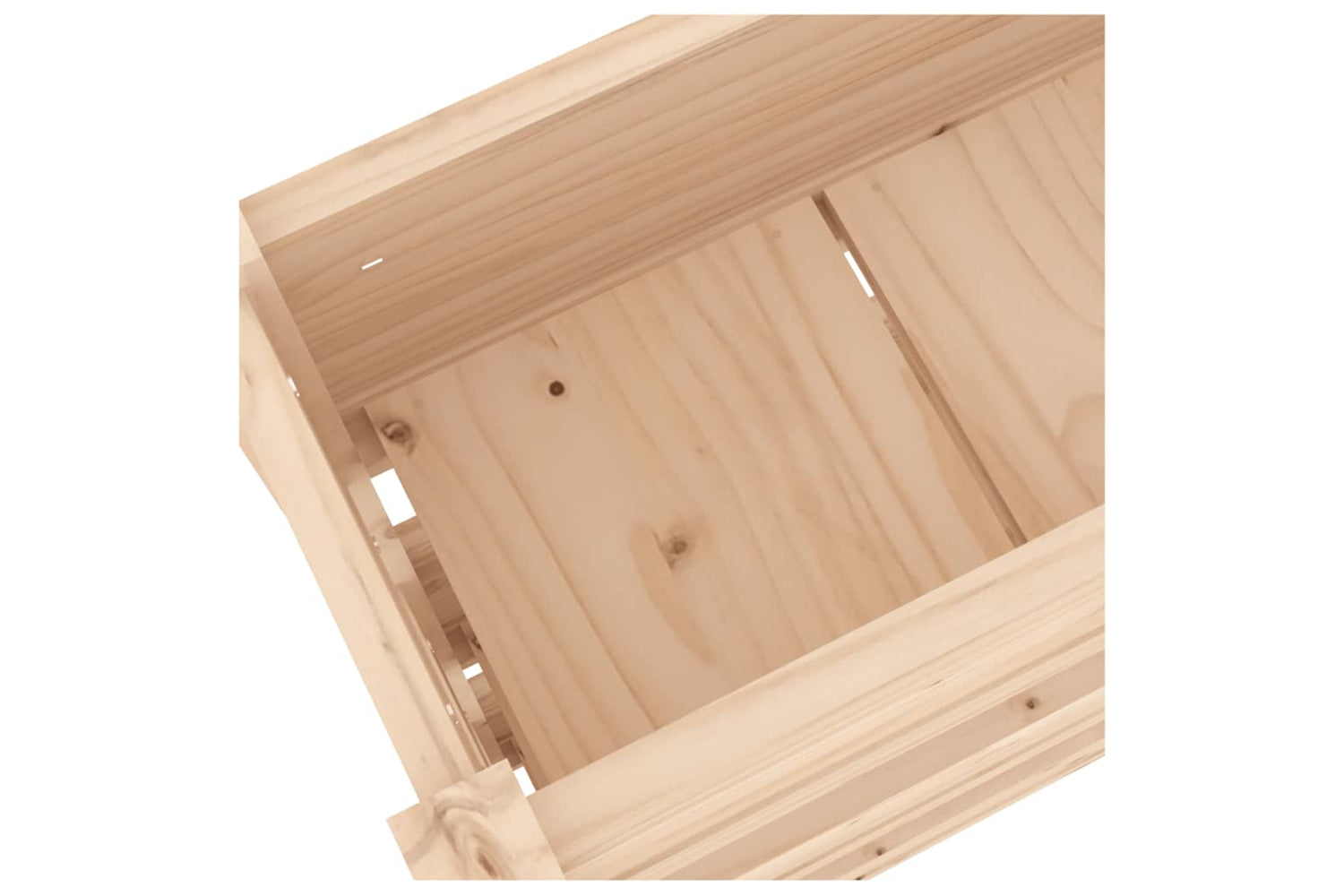 vidaXL 823920 Planter 112x25x104.5cm Solid Wood Pine-6