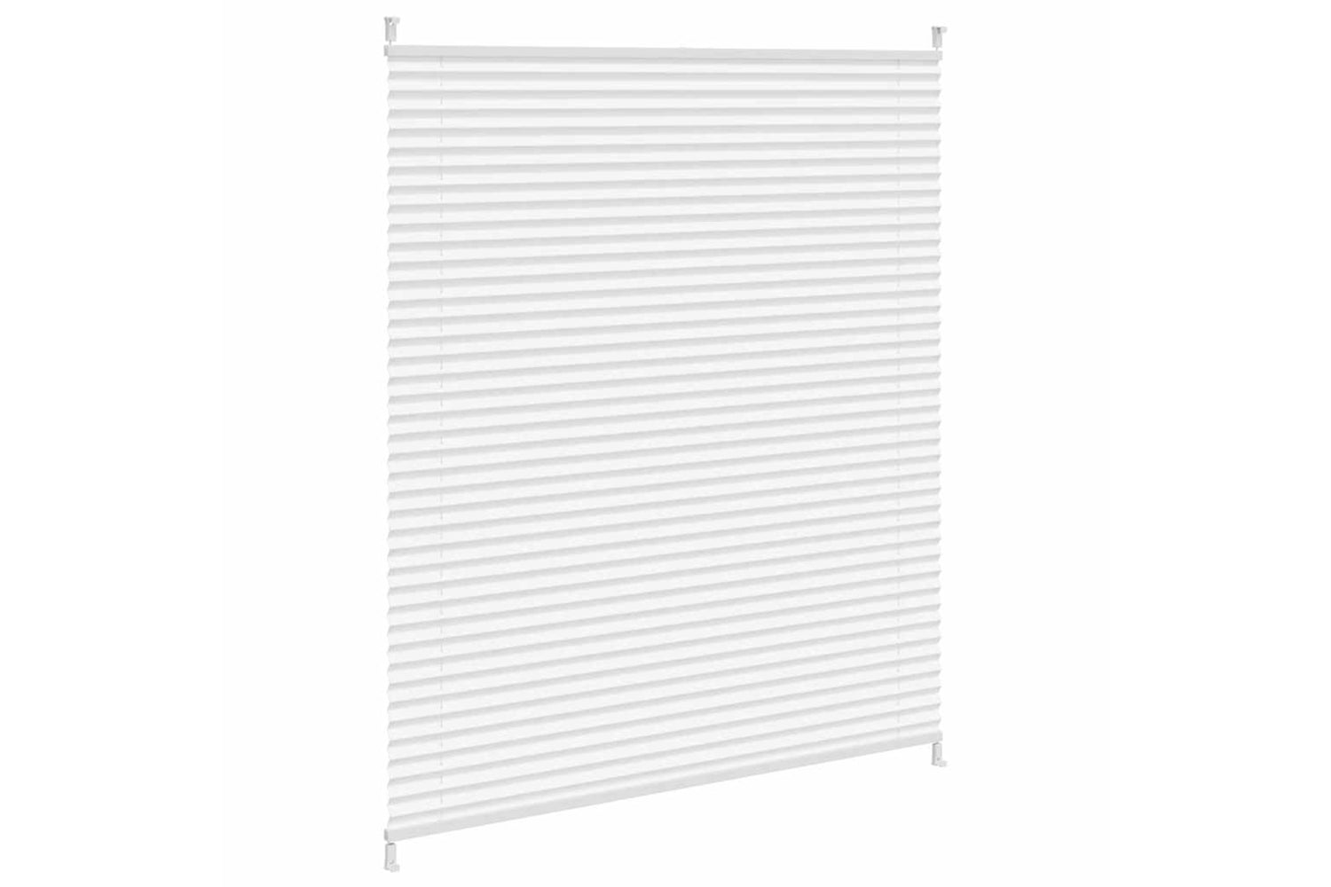 Vidaxl Plisse Blind 110x150cm White Pleated Blind-3