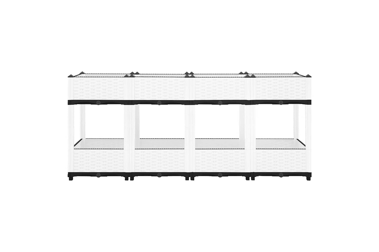 vidaXL Raised Bed 160x40x71cm Polypropylene-3