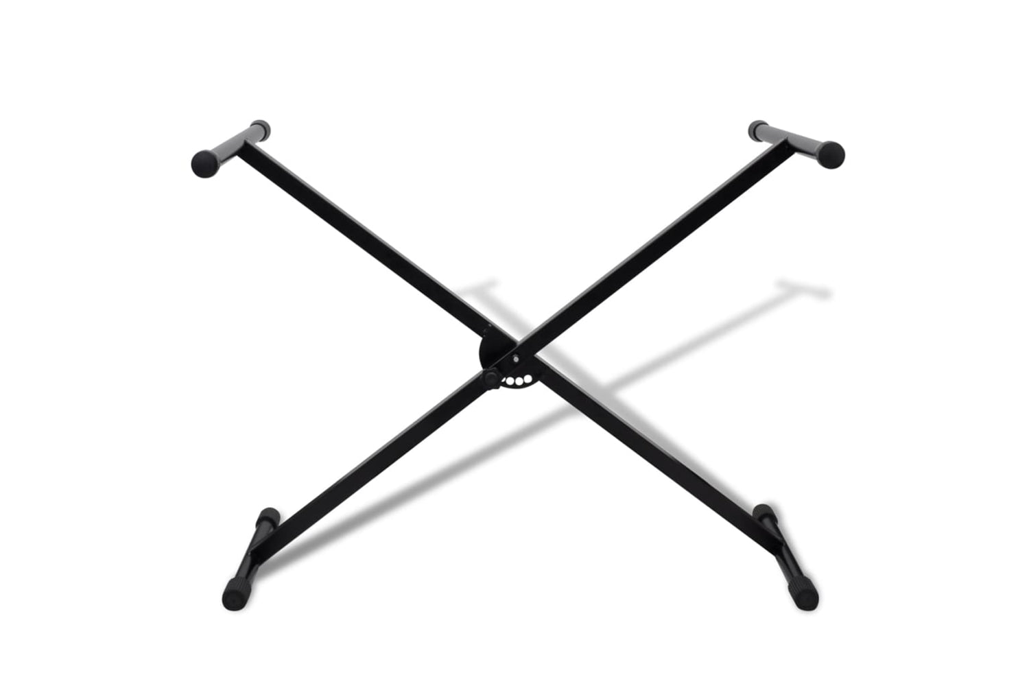 vidaXL 70029 Adjustable Single Braced Keyboard Stand X-frame-3
