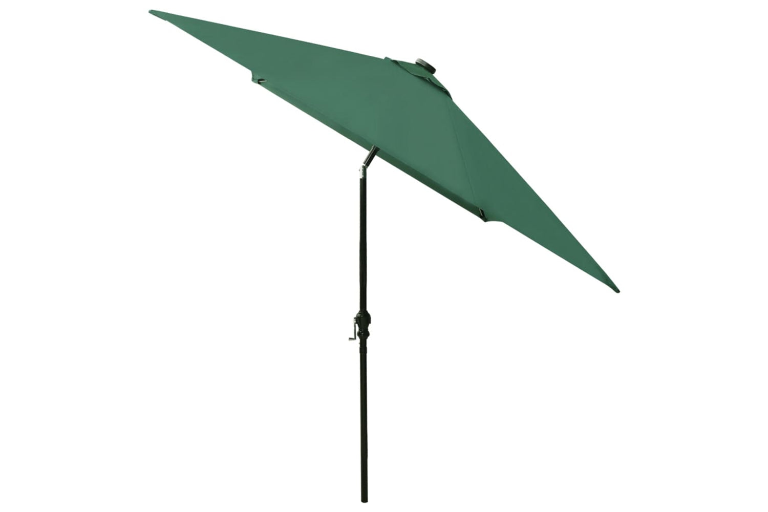 Vidaxl 313786 Parasol With Leds And Steel Pole Green 2x3 M-5