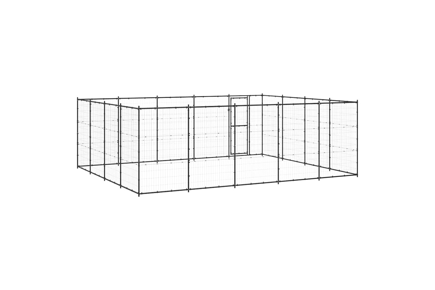 Vidaxl 3082314 Outdoor Dog Kennel Steel 24.2 M2-5