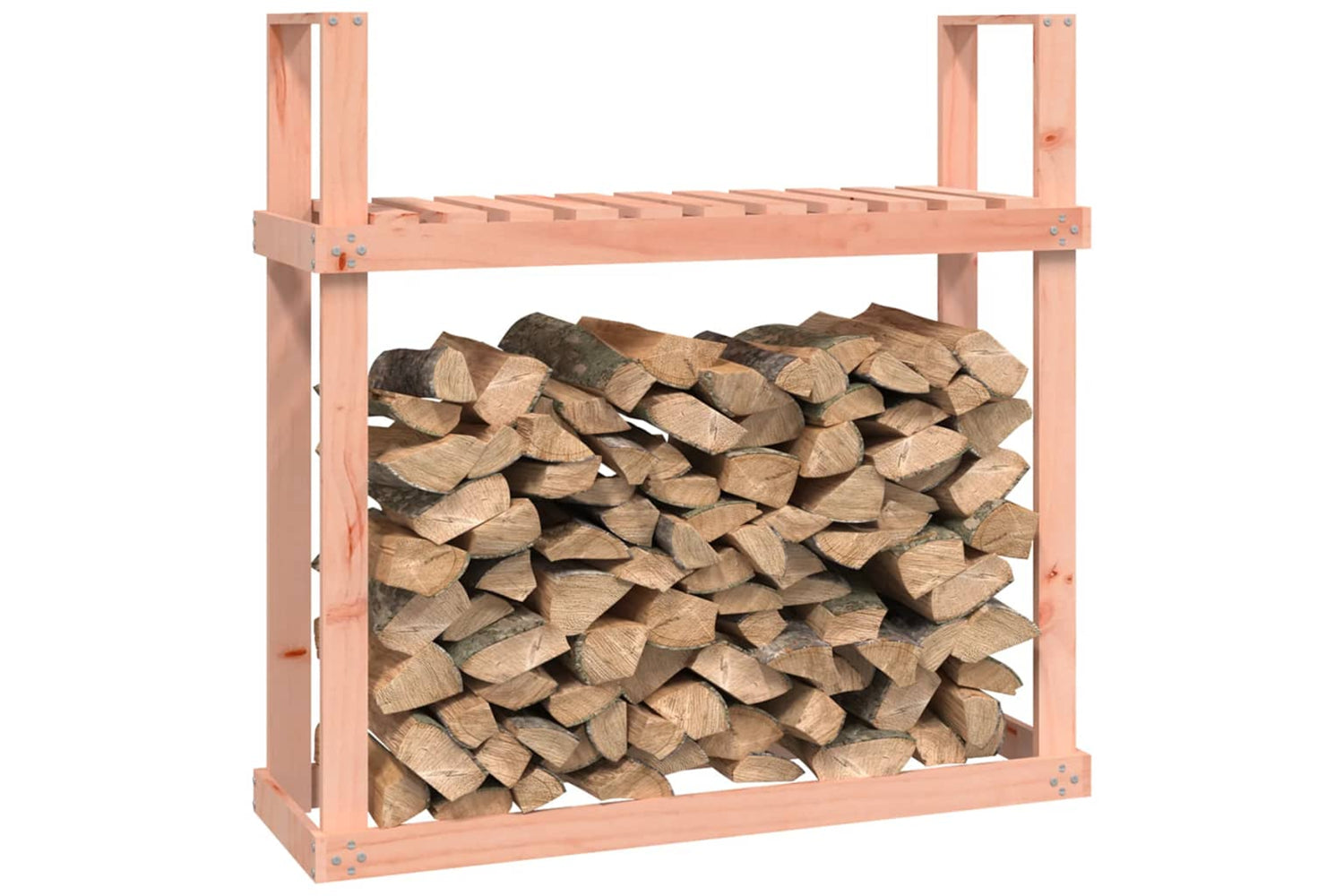 vidaXL 823862 Firewood Rack 110x35x108.5cm Solid Wood Douglas-3