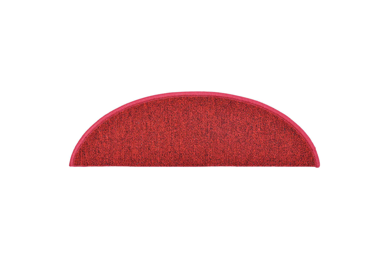 vidaXL 133881 Carpet Stair Treads 15 Pcs Bordeaux Red 56x17x3cm-5