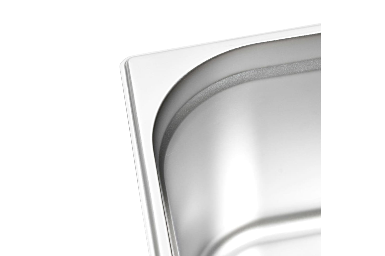 vidaXL 50890 Gastronorm Containers 2 Pcs Gn 1/2 200mm Stainless Steel-7