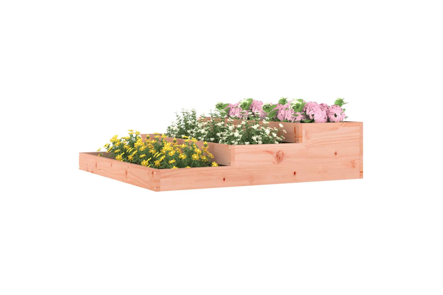 vidaXL 823918 Planter 107x107x27cm Solid Wood Douglas-2