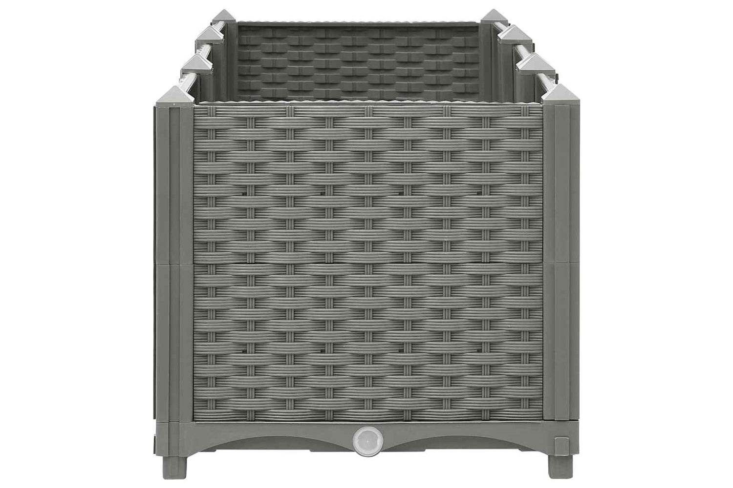 vidaXL Raised Bed 120x40x38cm Polypropylene-5