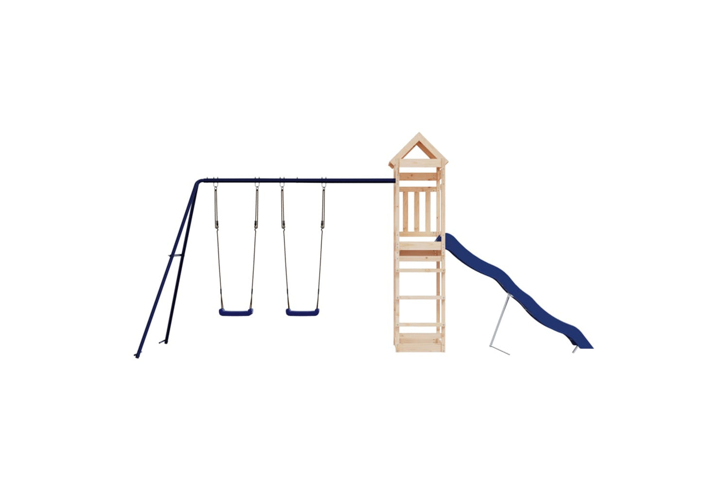 Vidaxl 3156964 Outdoor Playset Solid Wood Pine-3