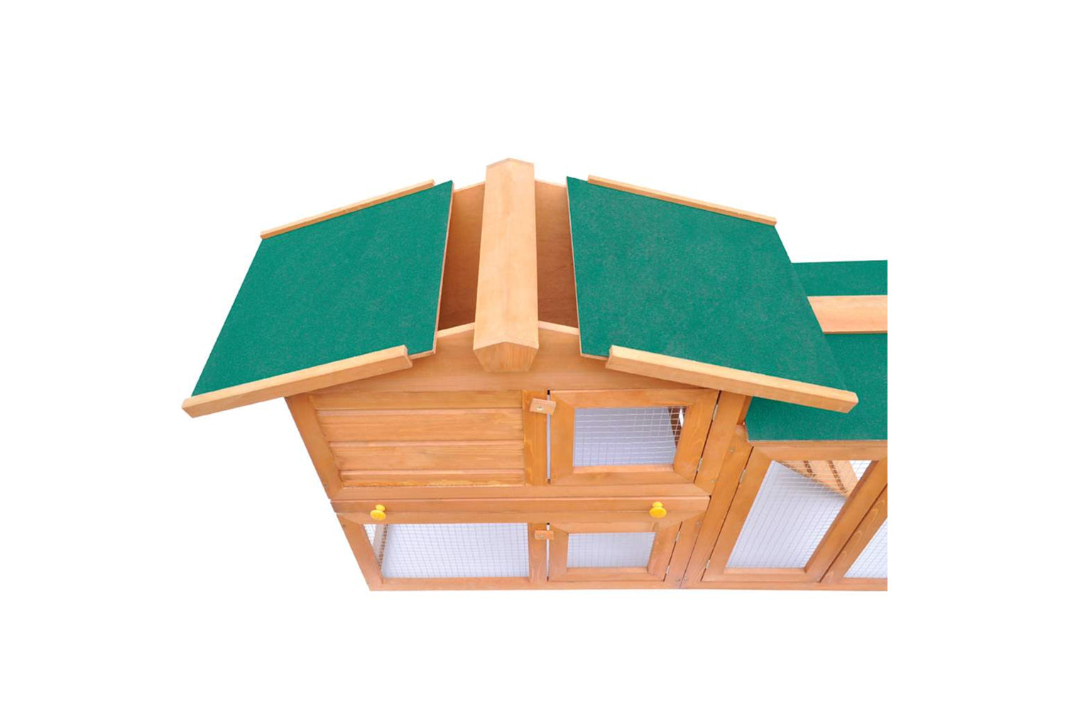 Vidaxl 170162 Outdoor Large Rabbit Hutch Small Animal House Pet Cage Wood-4