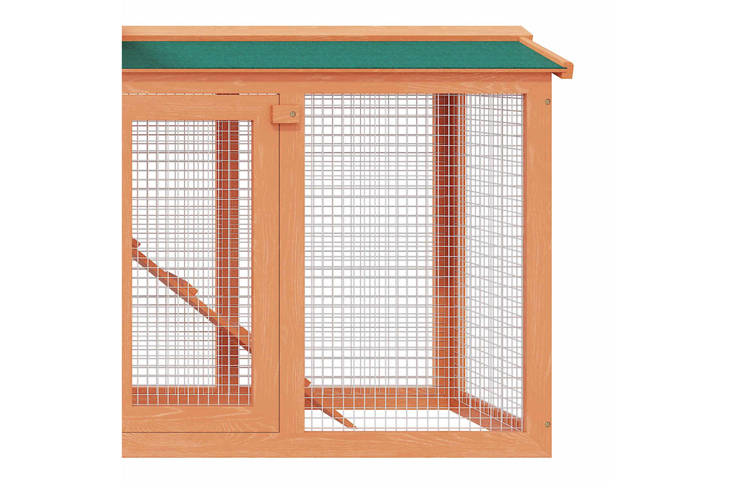 Vidaxl 170162 Outdoor Large Rabbit Hutch Small Animal House Pet Cage Wood-5