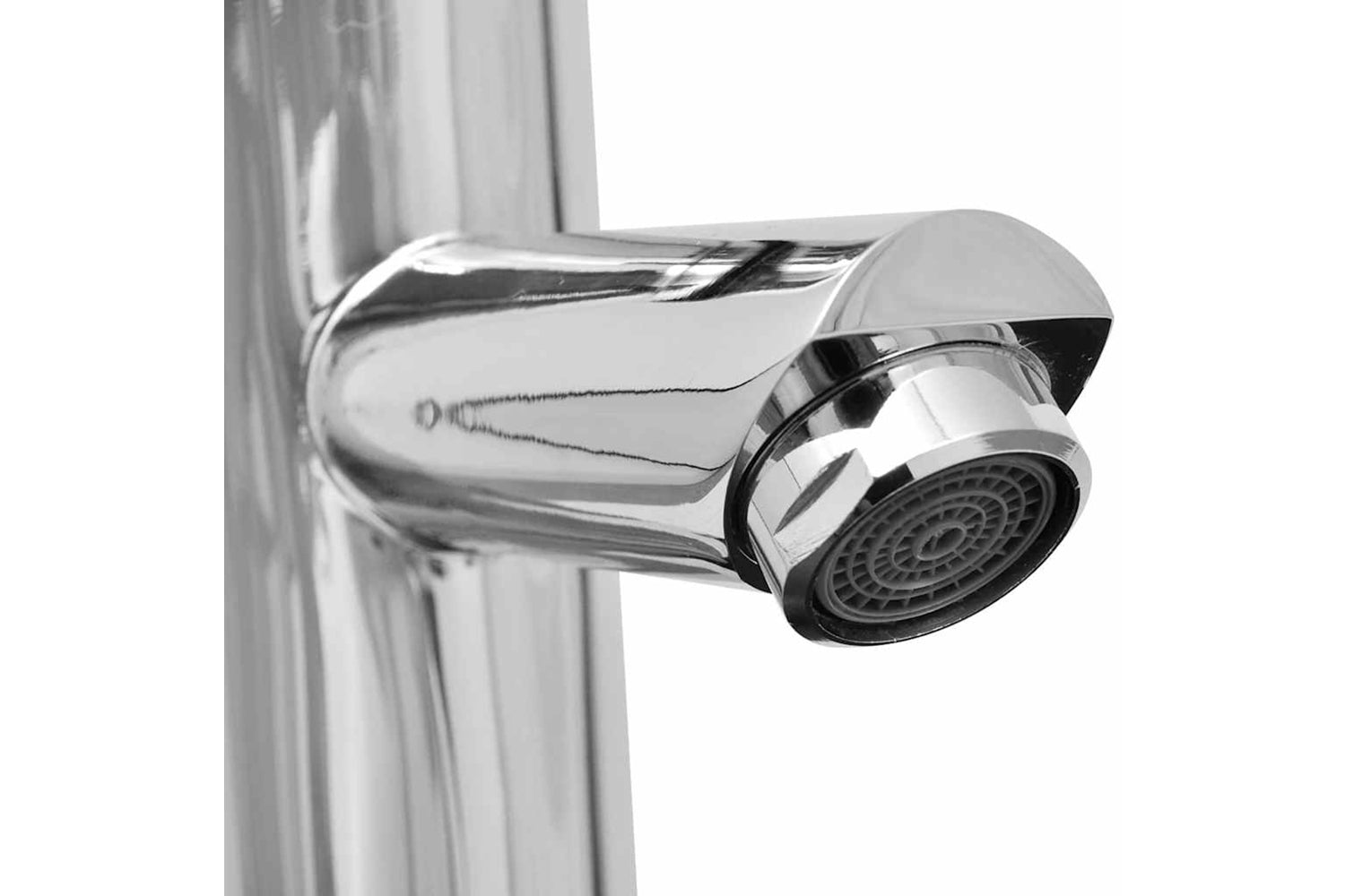 Vidaxl 275925 Bathroom Faucet Mixer Taps 2 Pcs Chrome-2