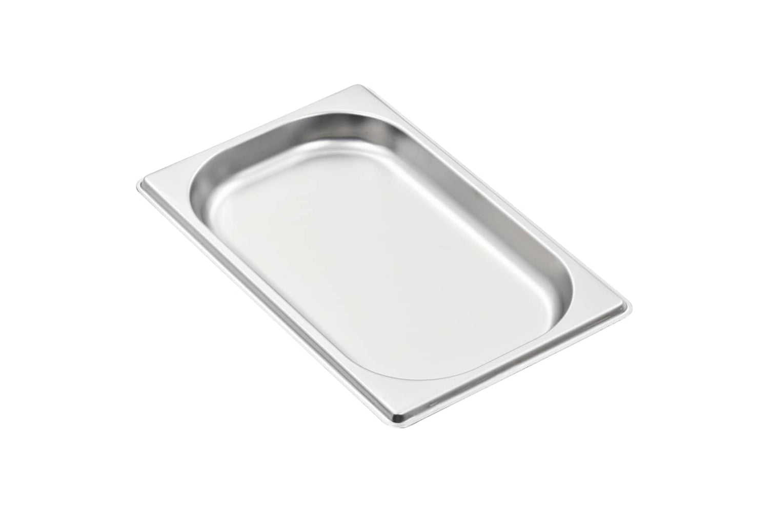 vidaXL 50899 Gastronorm Containers 12 Pcs Gn 1/4 20mm Stainless Steel-4