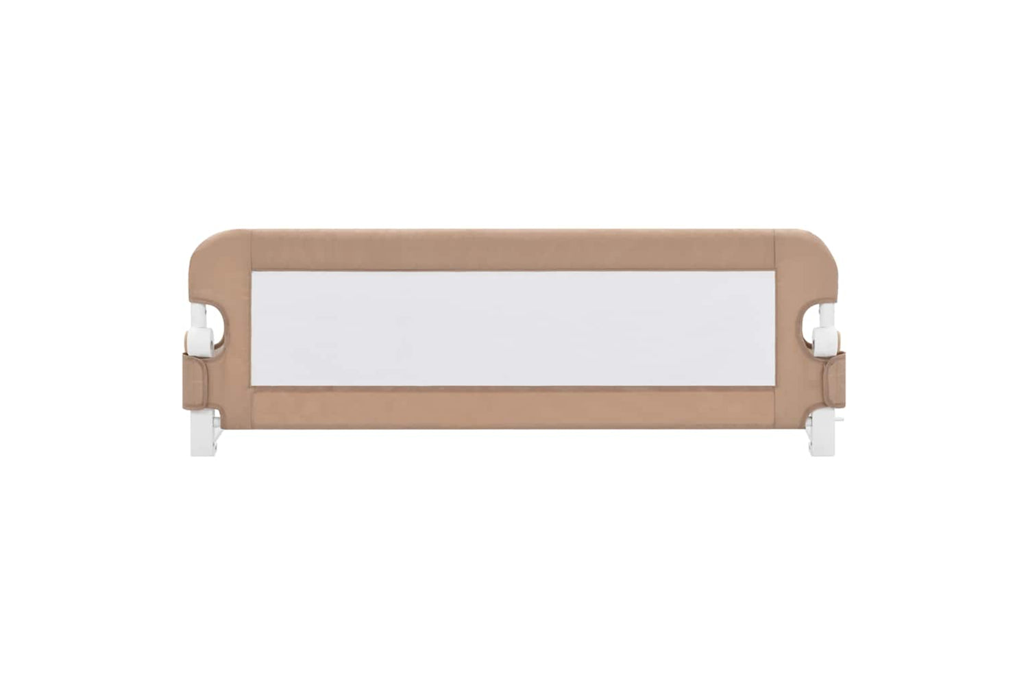 Vidaxl Toddler Safety Bed Rail Taupe 120x42 Cm Polyester-2