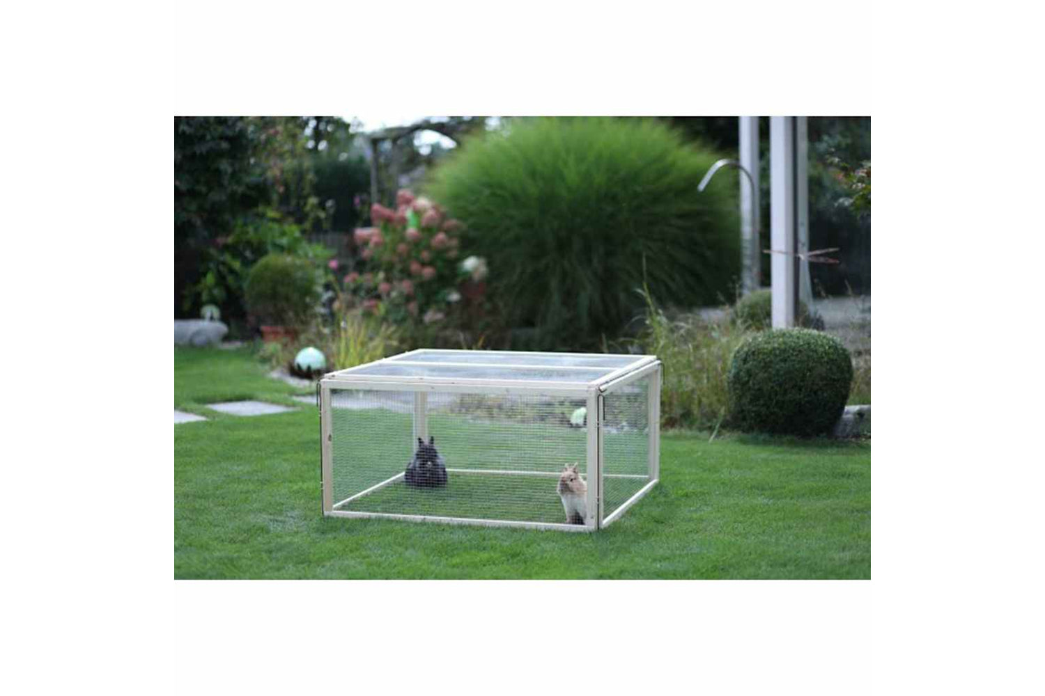 Kerbl 415657 Outdoor Pet Enclosure Vario Wood Brown 84399