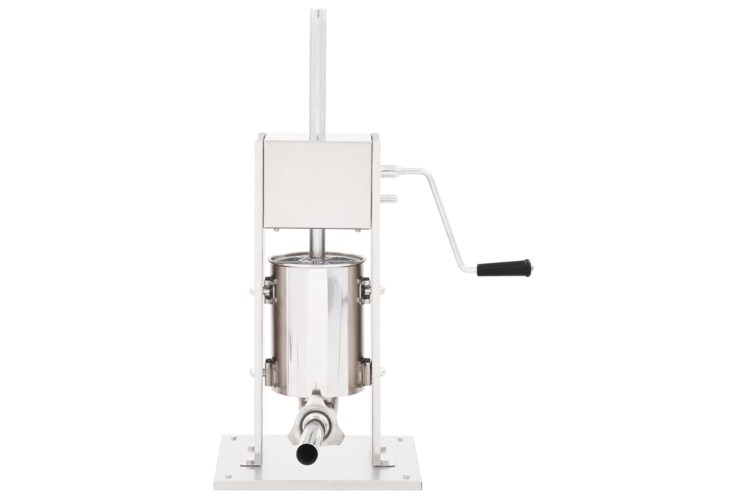 Vidaxl 50961 Manual Sausage Stuffer Silver 3 L Stainless Steel-2