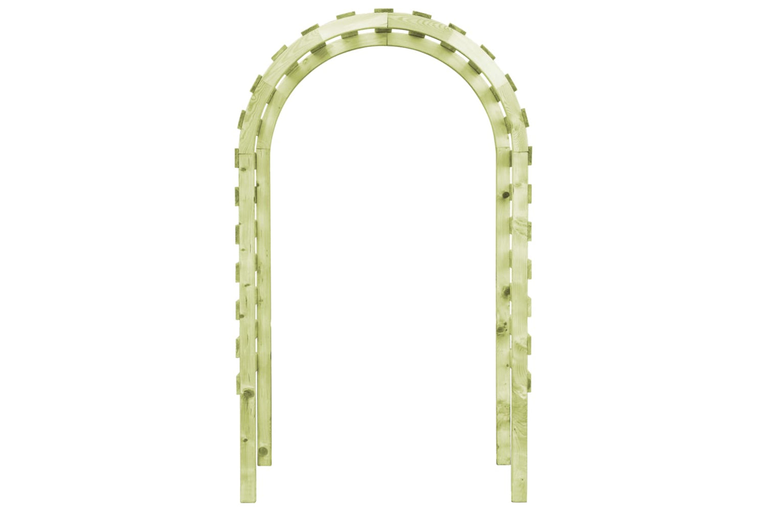 vidaXL 49040 Garden Pergola 130x60x230cm Impregnated Pinewood-2