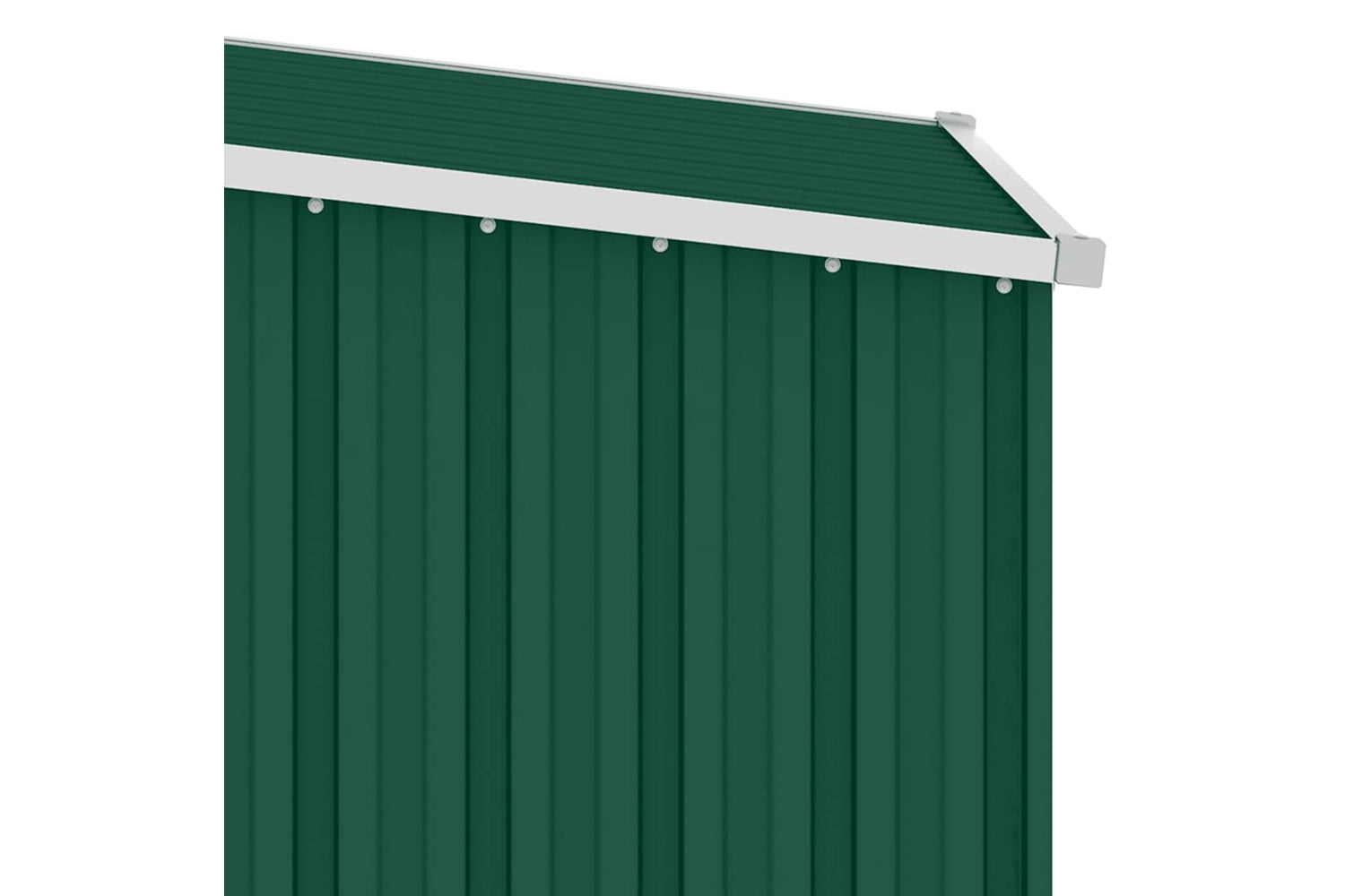 vidaXL 46289 Garden Shed Green 87x98x159cm Galvanised Steel-7