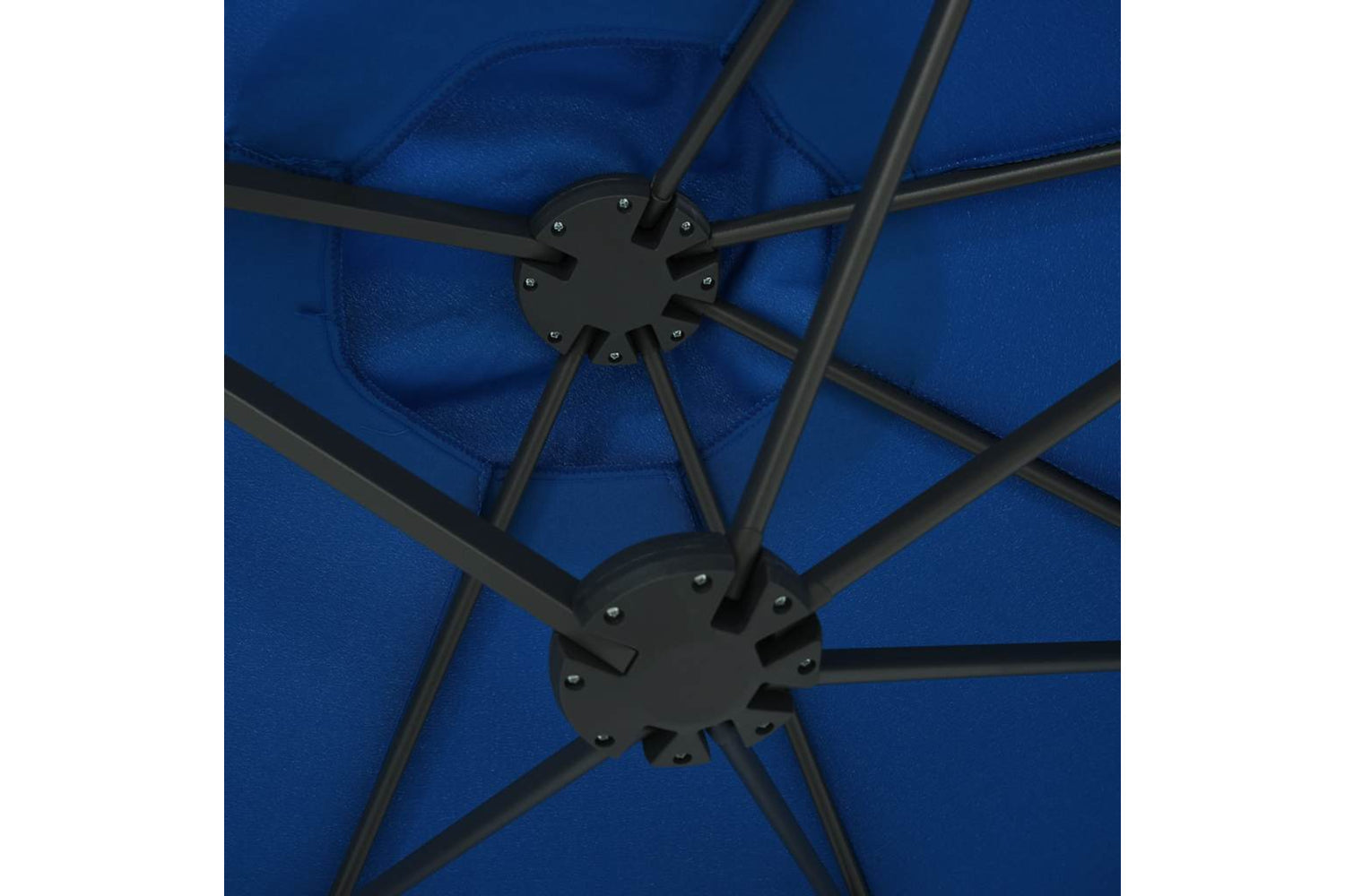 vidaXL 47303 Outdoor Parasol With Aluminium Pole 460x270cm Blue-6