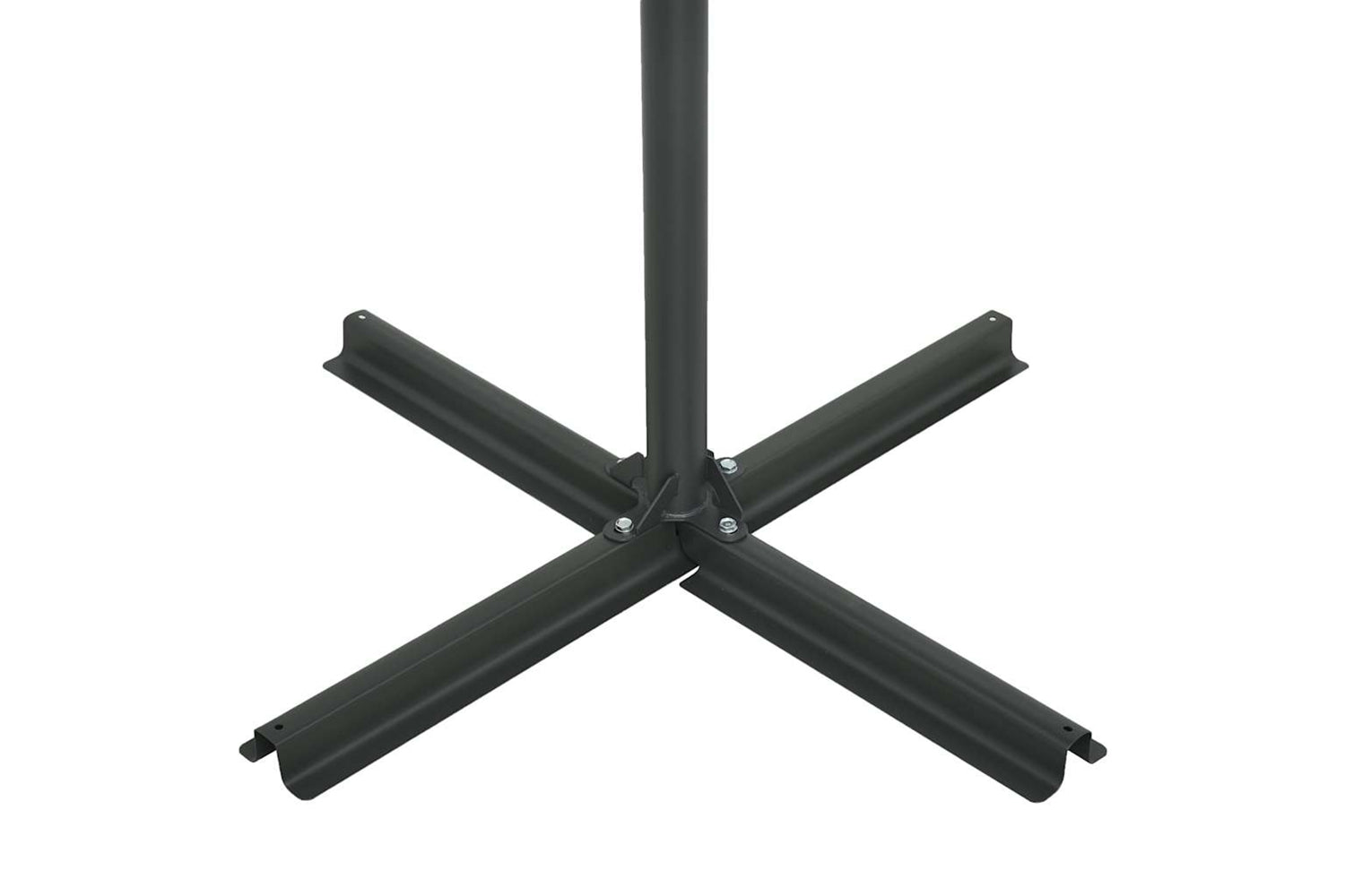vidaXL 47302 Outdoor Parasol With Aluminium Pole 460x270cm Black-9