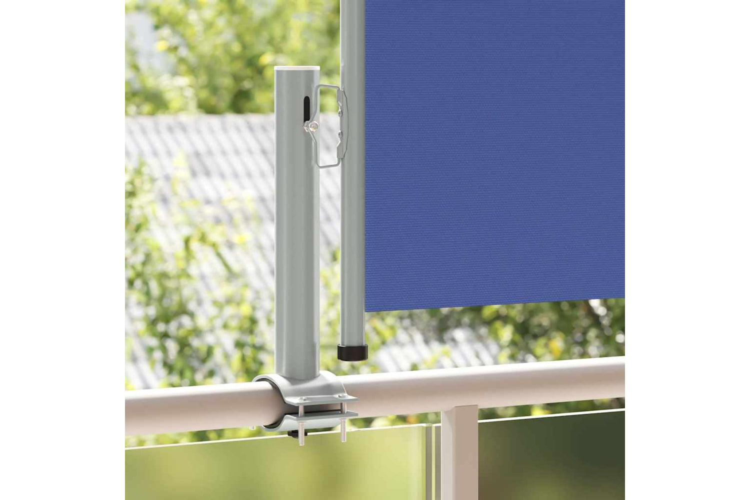 vidaXL 48356 Patio Retractable Side Awning 60x300cm Blue-2