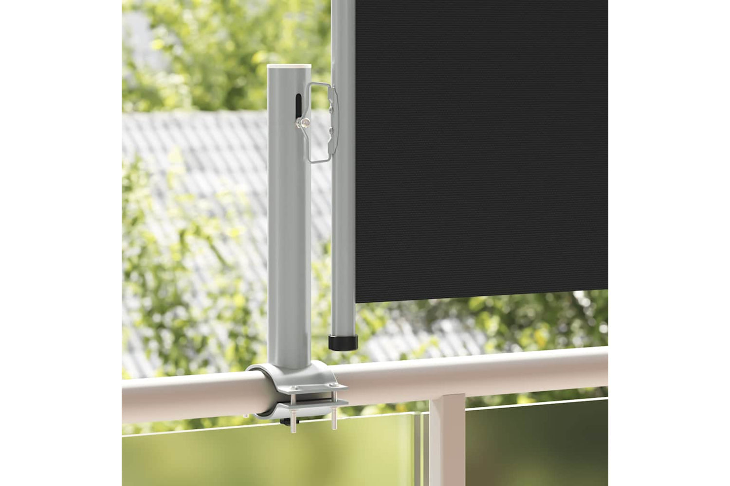 vidaXL 48352 Patio Retractable Side Awning 60x300cm Black-2